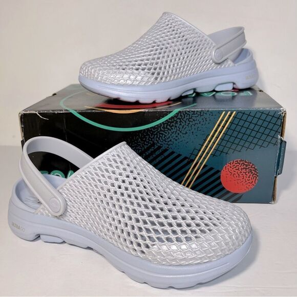 Skechers GOwalk 5 Sea Scape Washable Clogs - Picture 1 of 6